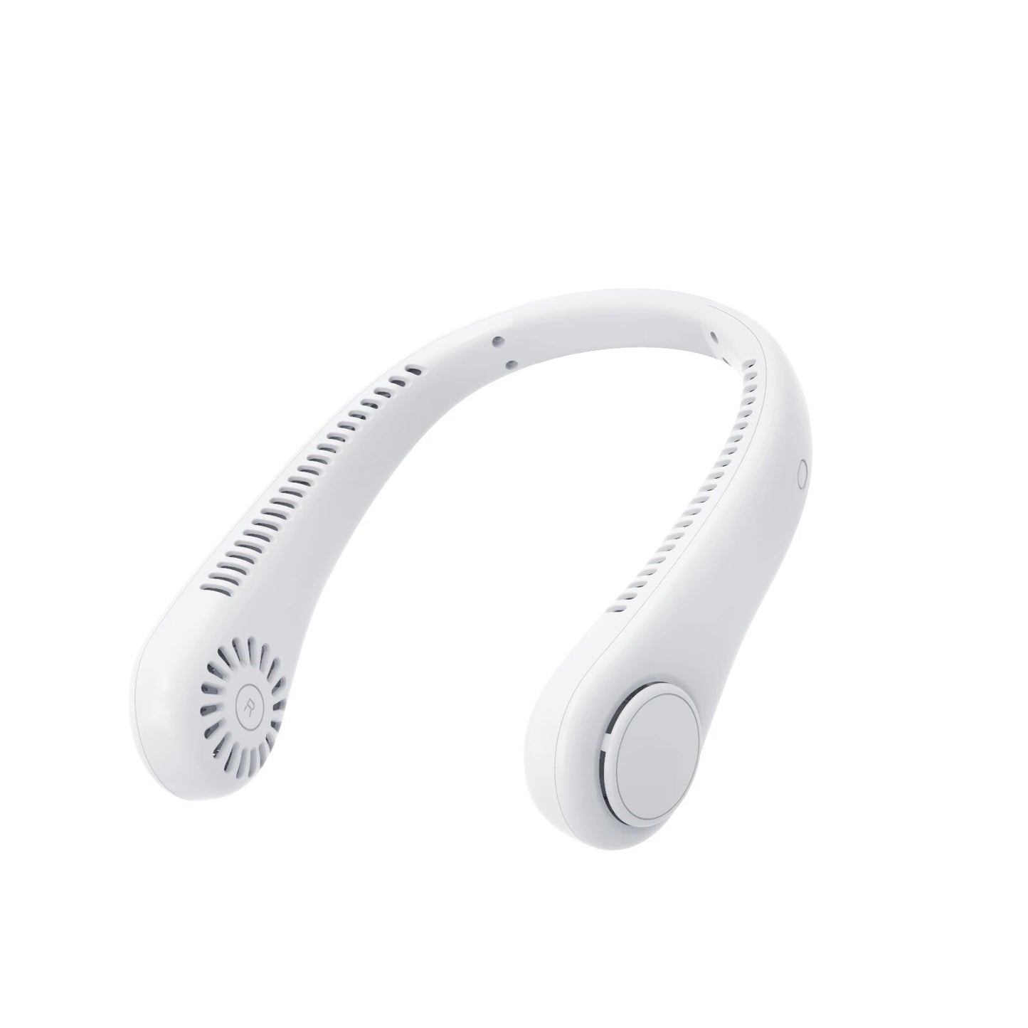 Bladeless Neckband Fan - Portable USB Rechargeable Hanging Cooler for Comfortable Wear in the UK