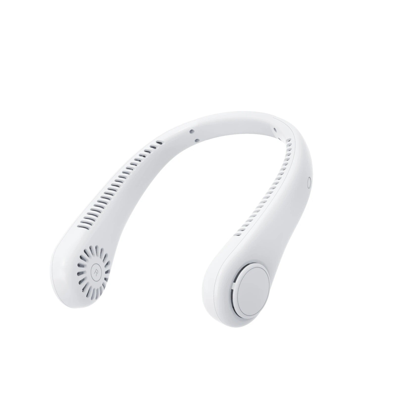 Bladeless Neckband Fan - Portable USB Rechargeable Hanging Cooler for Comfortable Wear in the UK