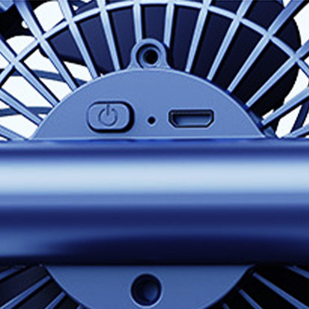Bladeless Neckband Fan - Portable USB Rechargeable Hanging Cooler for Comfortable Wear in the UK