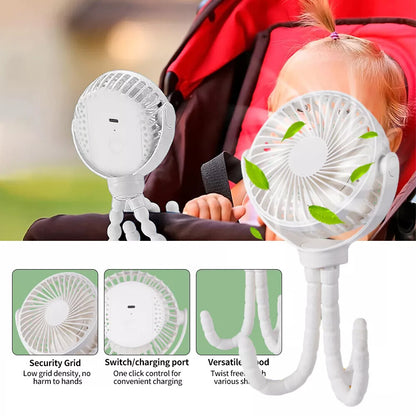 Bladeless Neckband Fan - Portable USB Rechargeable Hanging Cooler for Comfortable Wear in the UK