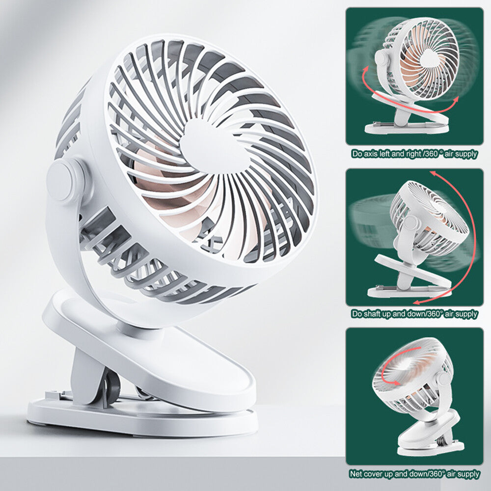 Bladeless Neckband Fan - Portable USB Rechargeable Hanging Cooler for Comfortable Wear in the UK