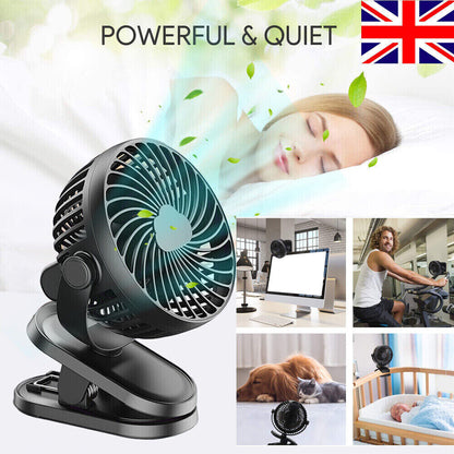 Bladeless Neckband Fan - Portable USB Rechargeable Hanging Cooler for Comfortable Wear in the UK