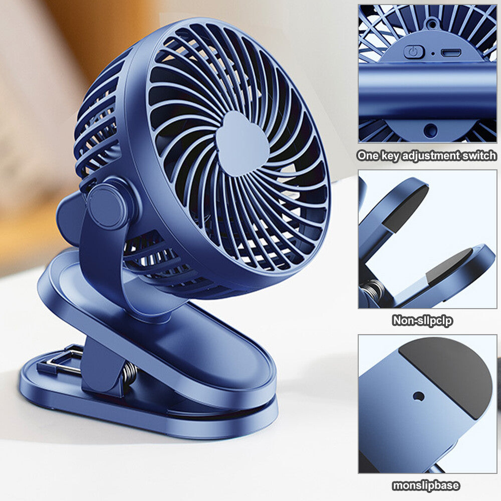 Bladeless Neckband Fan - Portable USB Rechargeable Hanging Cooler for Comfortable Wear in the UK