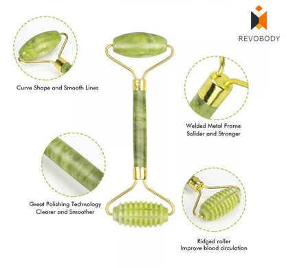 Gua Sha and Face Jade Roller Box Set Facial Beauty Body anti Ageing Tools