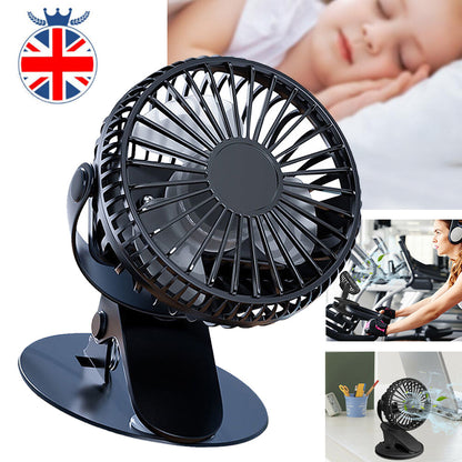 Bladeless Neckband Fan - Portable USB Rechargeable Hanging Cooler for Comfortable Wear in the UK