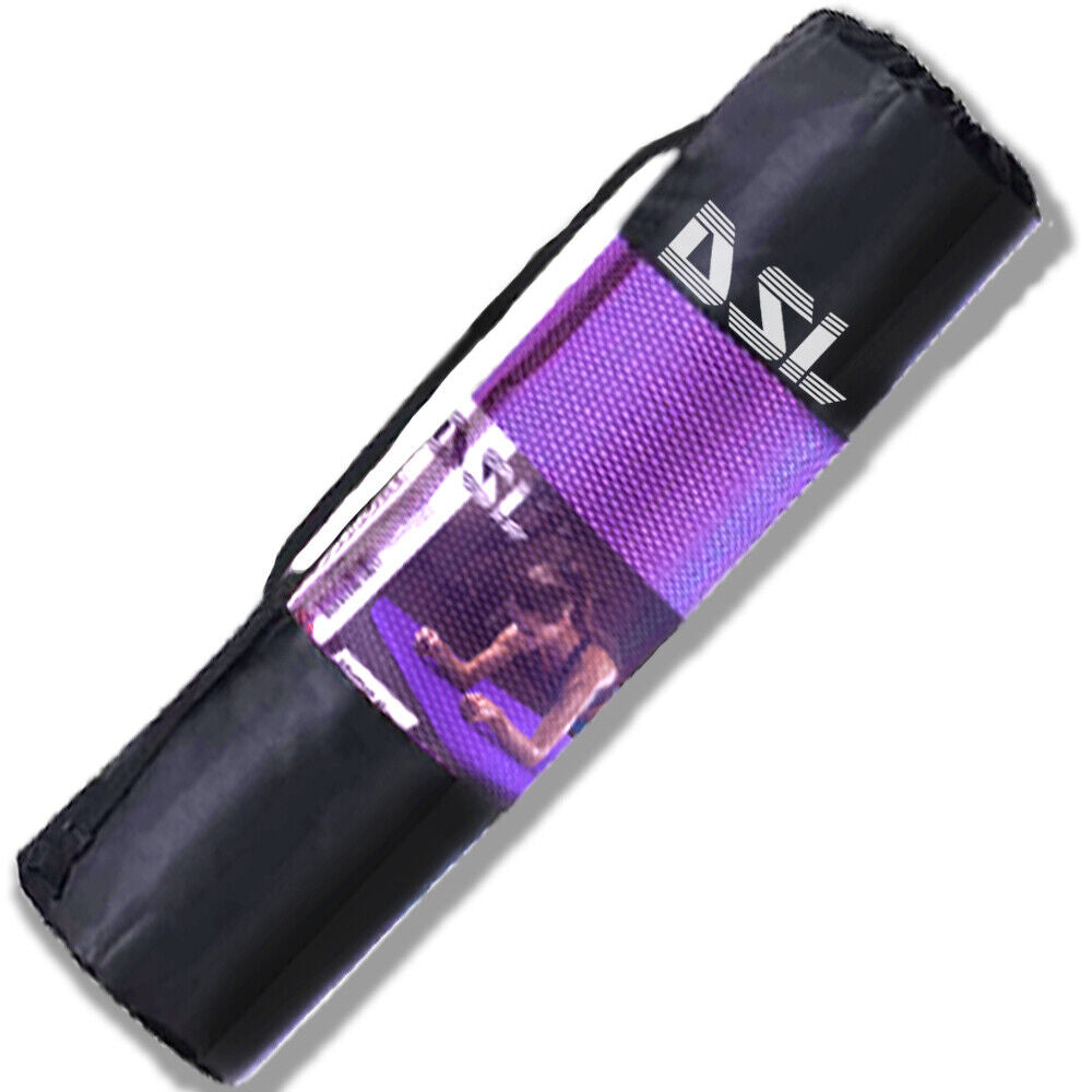 61X 185Cm Yoga Mat 15Mm Thick Gym Exercise Fitness Pilates Workout Mat Non Slip