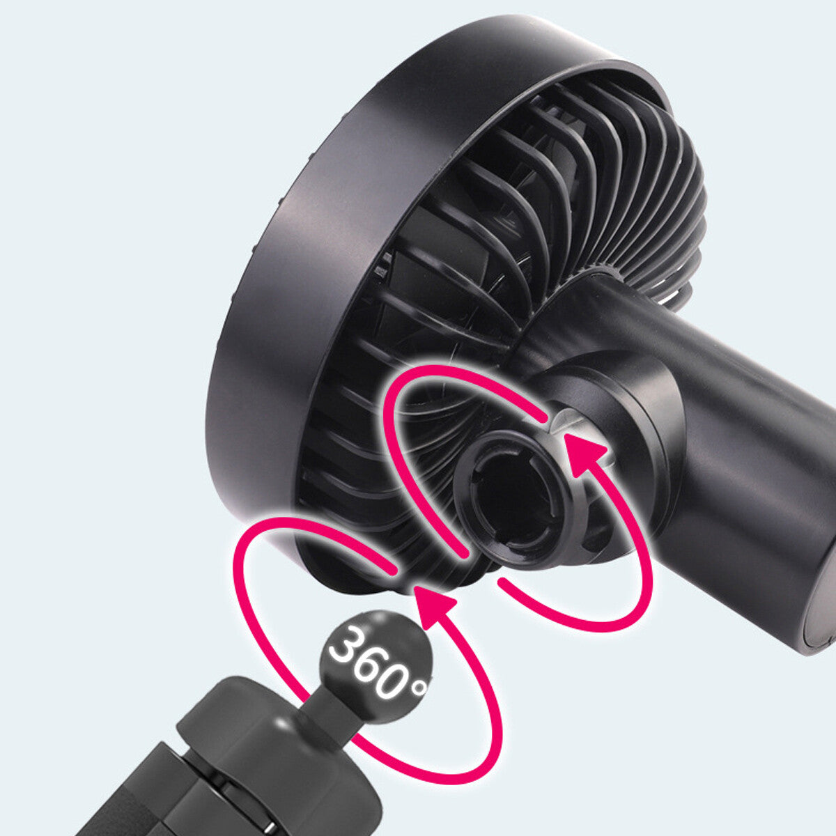 Bladeless Neckband Fan - Portable USB Rechargeable Hanging Cooler for Comfortable Wear in the UK