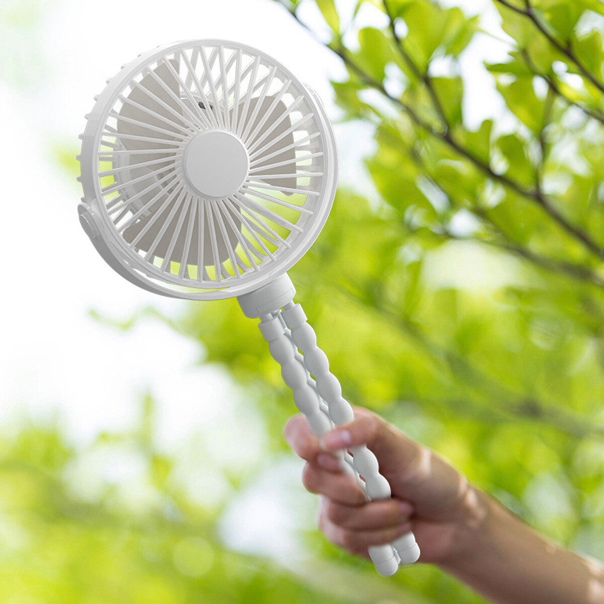 Bladeless Neckband Fan - Portable USB Rechargeable Hanging Cooler for Comfortable Wear in the UK