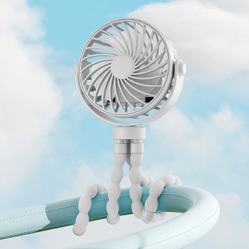Bladeless Neckband Fan - Portable USB Rechargeable Hanging Cooler for Comfortable Wear in the UK