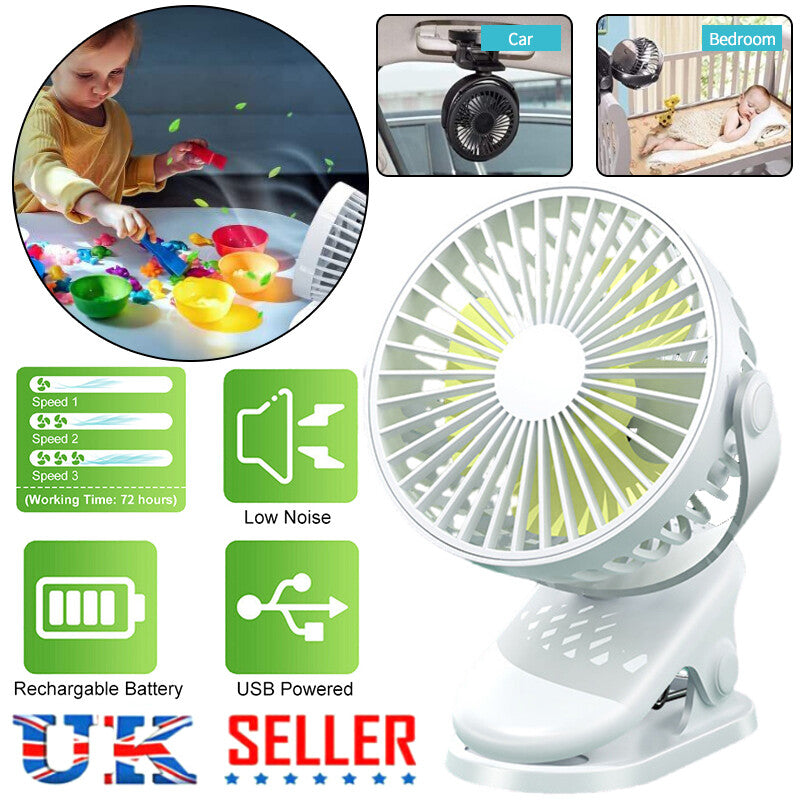 Bladeless Neckband Fan - Portable USB Rechargeable Hanging Cooler for Comfortable Wear in the UK