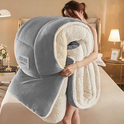 Sherpa Flannel Fleece Blanket Heavy Winter Throw for Bed Sofa Extra Warm Blanket