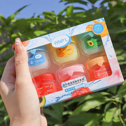 New 4/6/8Pcs Moisturizing Lip Balm Sets Lipstick Makeup Natural Plant Base Moisturizer Lip Balm Anti-Cracking Lips Skin Care
