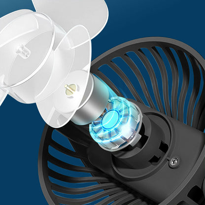 Bladeless Neckband Fan - Portable USB Rechargeable Hanging Cooler for Comfortable Wear in the UK