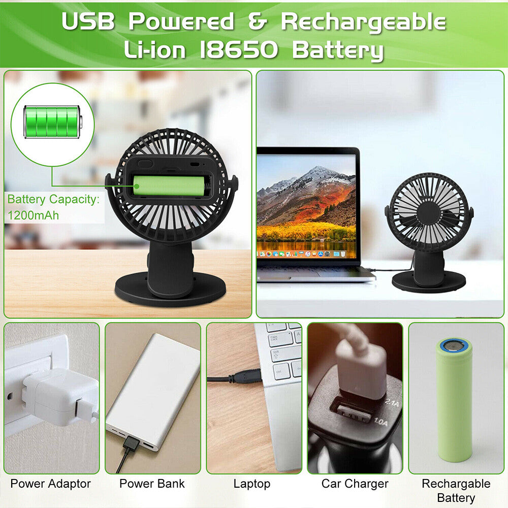 Bladeless Neckband Fan - Portable USB Rechargeable Hanging Cooler for Comfortable Wear in the UK
