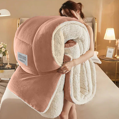 Sherpa Flannel Fleece Blanket Heavy Winter Throw for Bed Sofa Extra Warm Blanket